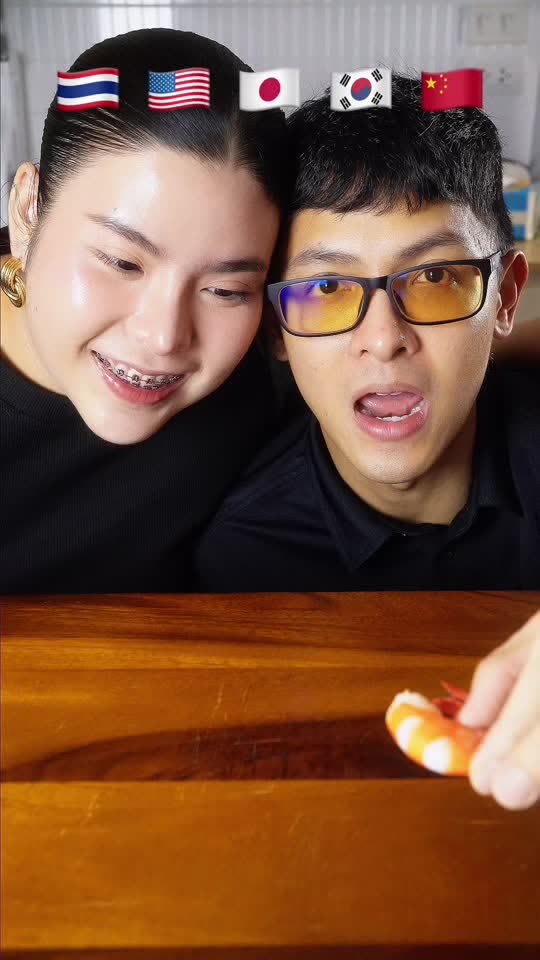 กุ้งต้มเกลือจิ้มหลายประเทศ